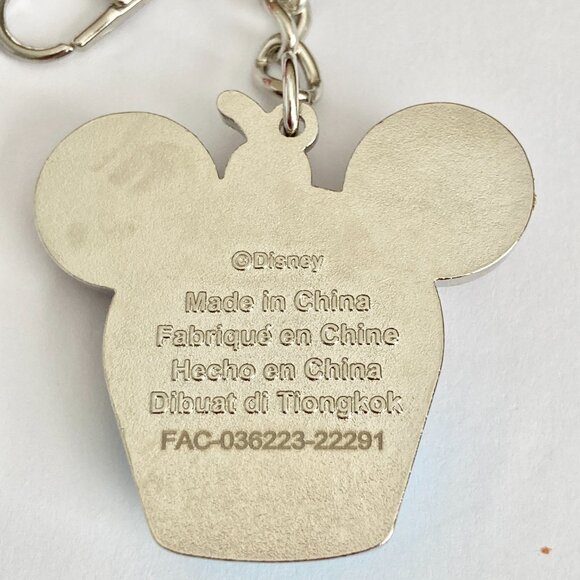 Disney Mickey Mouse Cupcake Snack Keychain Keyring Bag Purse Charm Zipper Pull - Picture 6 of 8